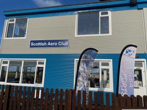 Exterior of Scottish Aero club Building
